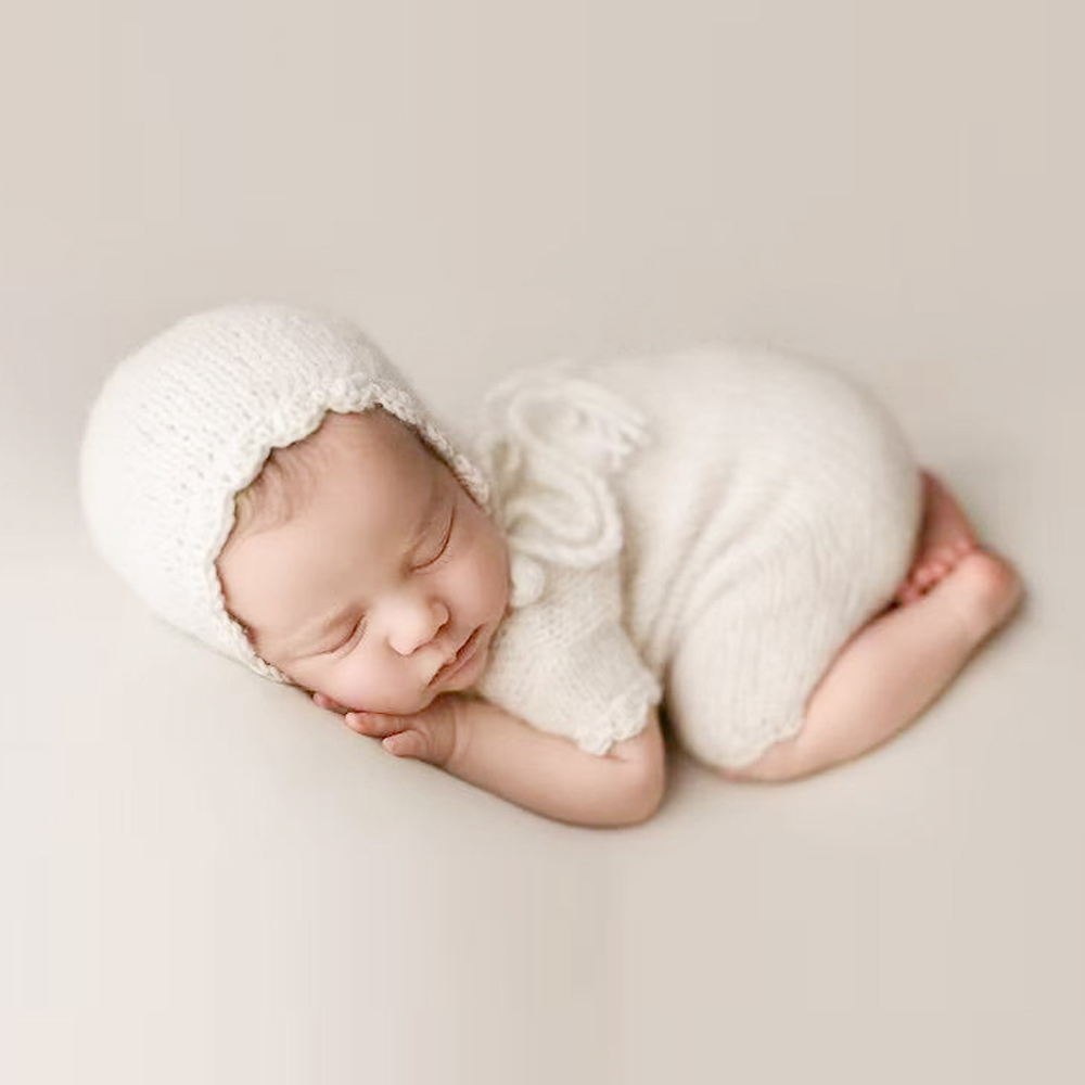 Baby Clothing Newborn - الوليد التصوير الدعائم الطفل بذلة قبعة