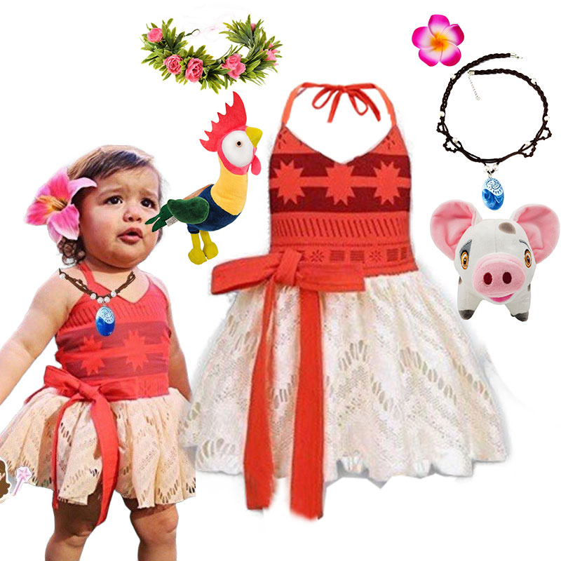 Baby Clothing Hawaii - فستان موانا للفتيات الصغيرات 2026، فستان