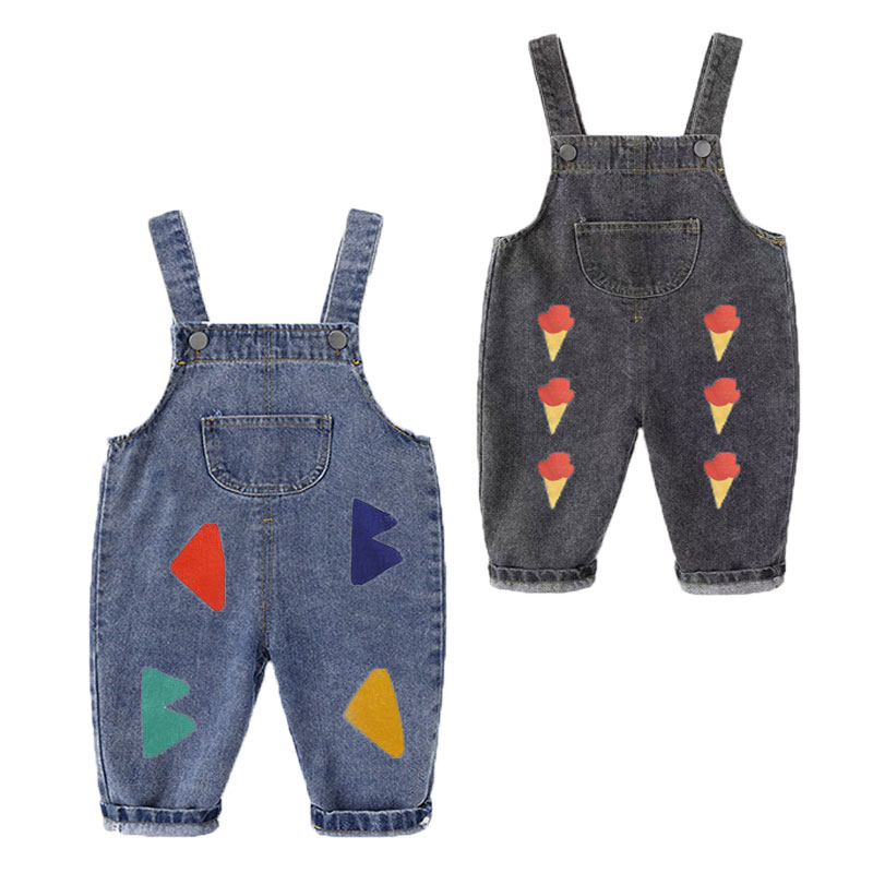 Baby Overall Denim - ربيع الخريف الشتاء وزرة للطفل الفتيان