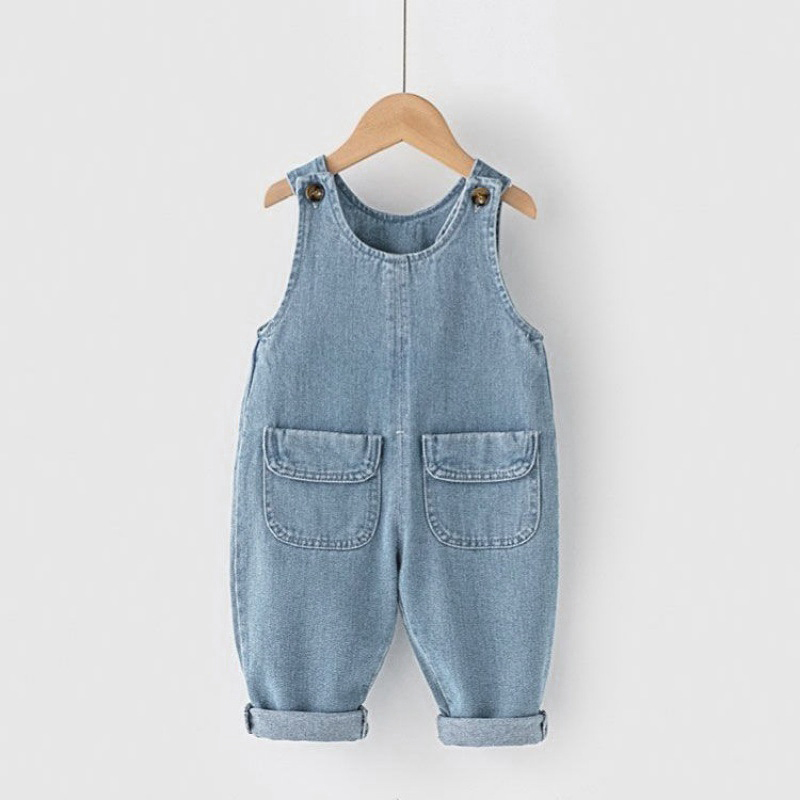 Baby Overall Denim - IENENS ملابس أطفال وزرة جينز كلاسيكي