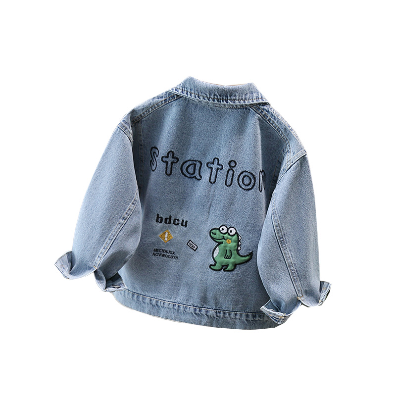 Baby Clothing Unisex - لطيف نمط الطفل الطفل الدنيم سترة
