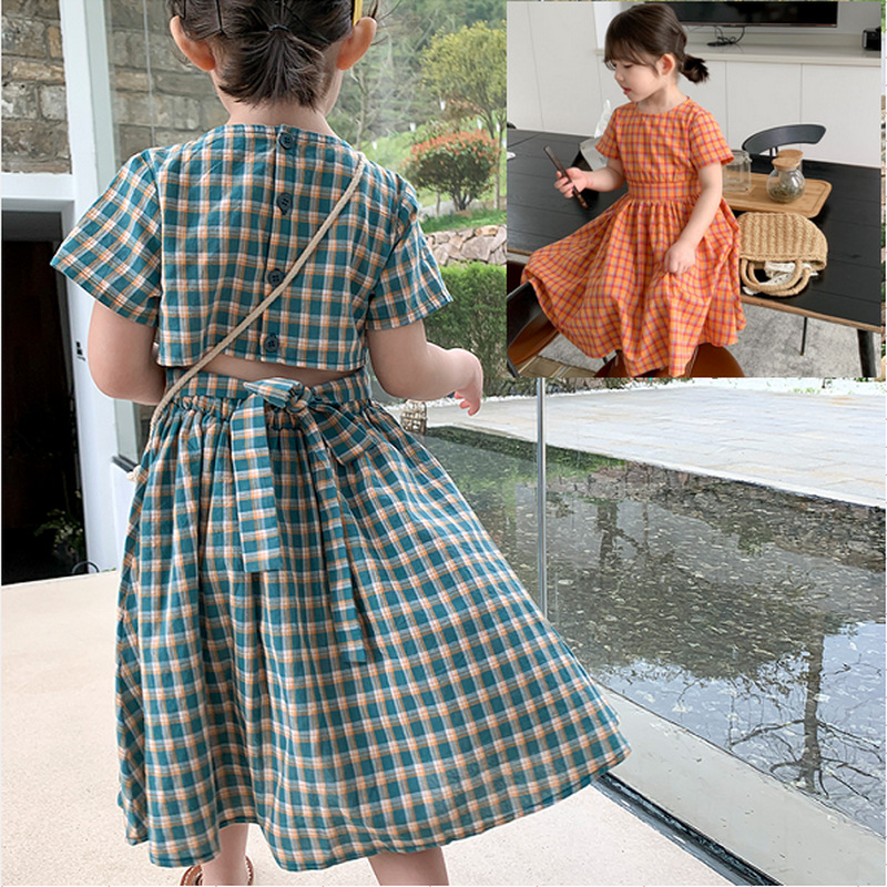 Baby Clothing Patterns Free - طفل الفتيات القطن منقوشة واحدة الصدر
