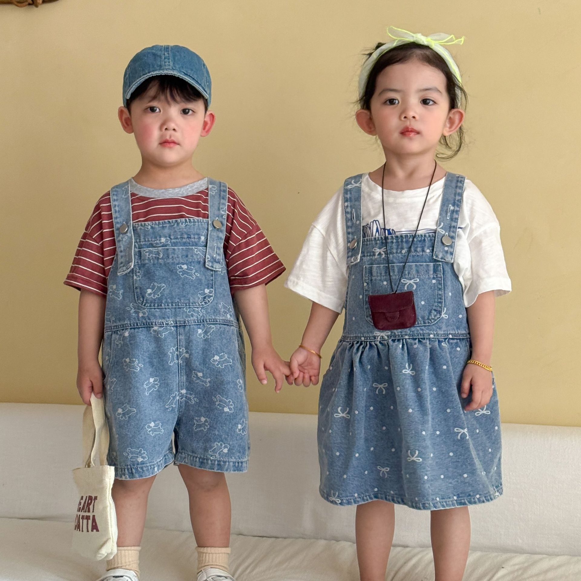 Baby Overall Denim - أوفرول جينز جديد للأطفال صيف 2026،