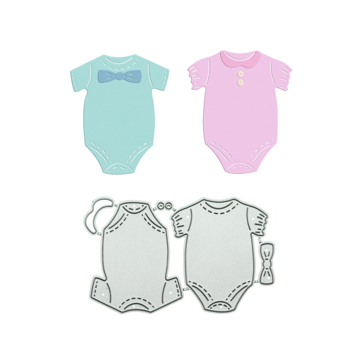 Baby Clothing Patterns Free - قطع معدنية يموت ملابس الطفل رومبير