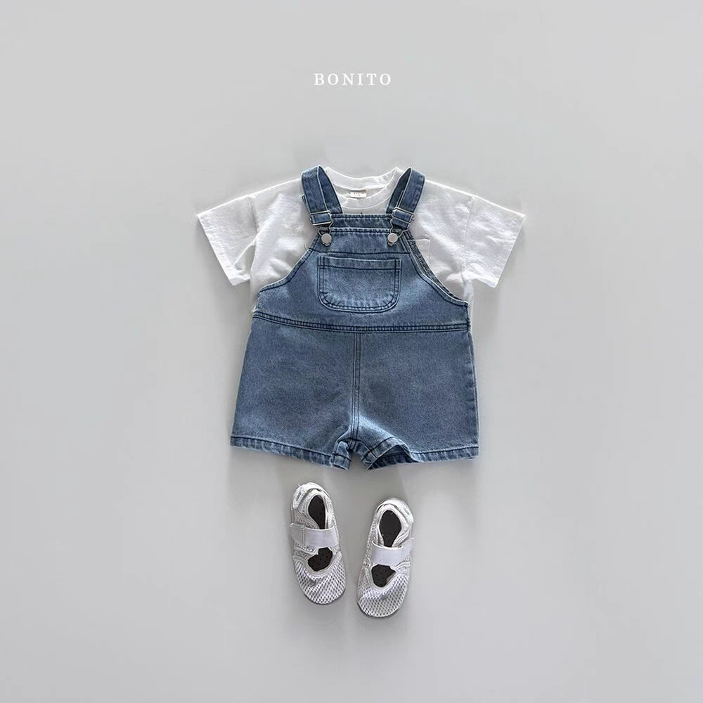 2025 صيف جديد الأطفال وزرة الد - مراجعة Baby Overall Denim وسعره