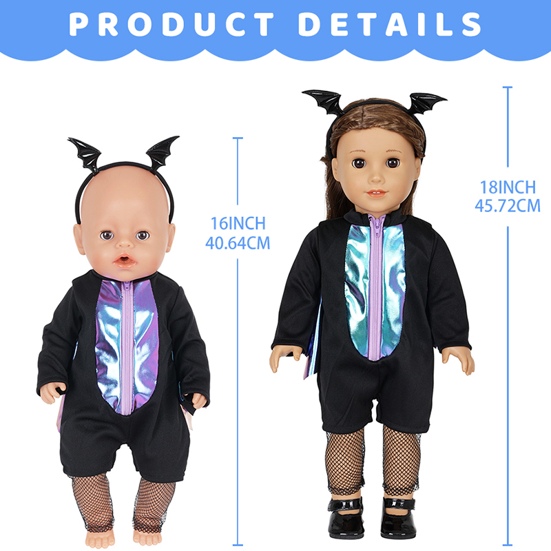 مجموعة ملابس للدمى مقاس 16-18  - مراجعة Baby Clothing Unisex وسعره