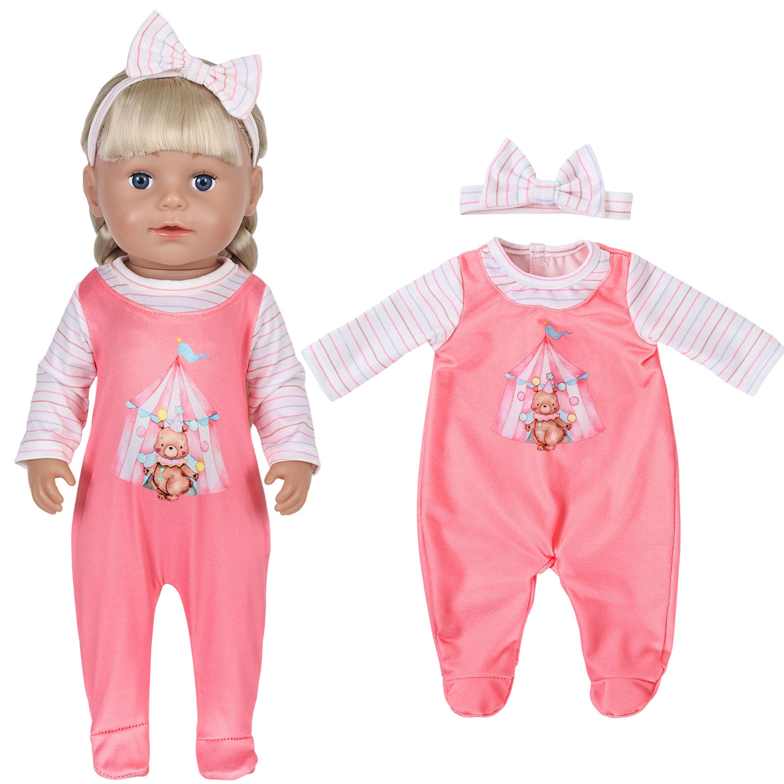 ملابس دمى للأطفال بحجم 16-18 ب - مراجعة Baby Clothing Unisex وسعره