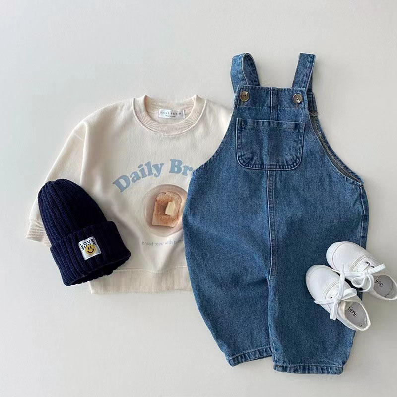 2025 خريف جديد الطفل وزرة الدن - مراجعة Baby Overall Denim وسعره