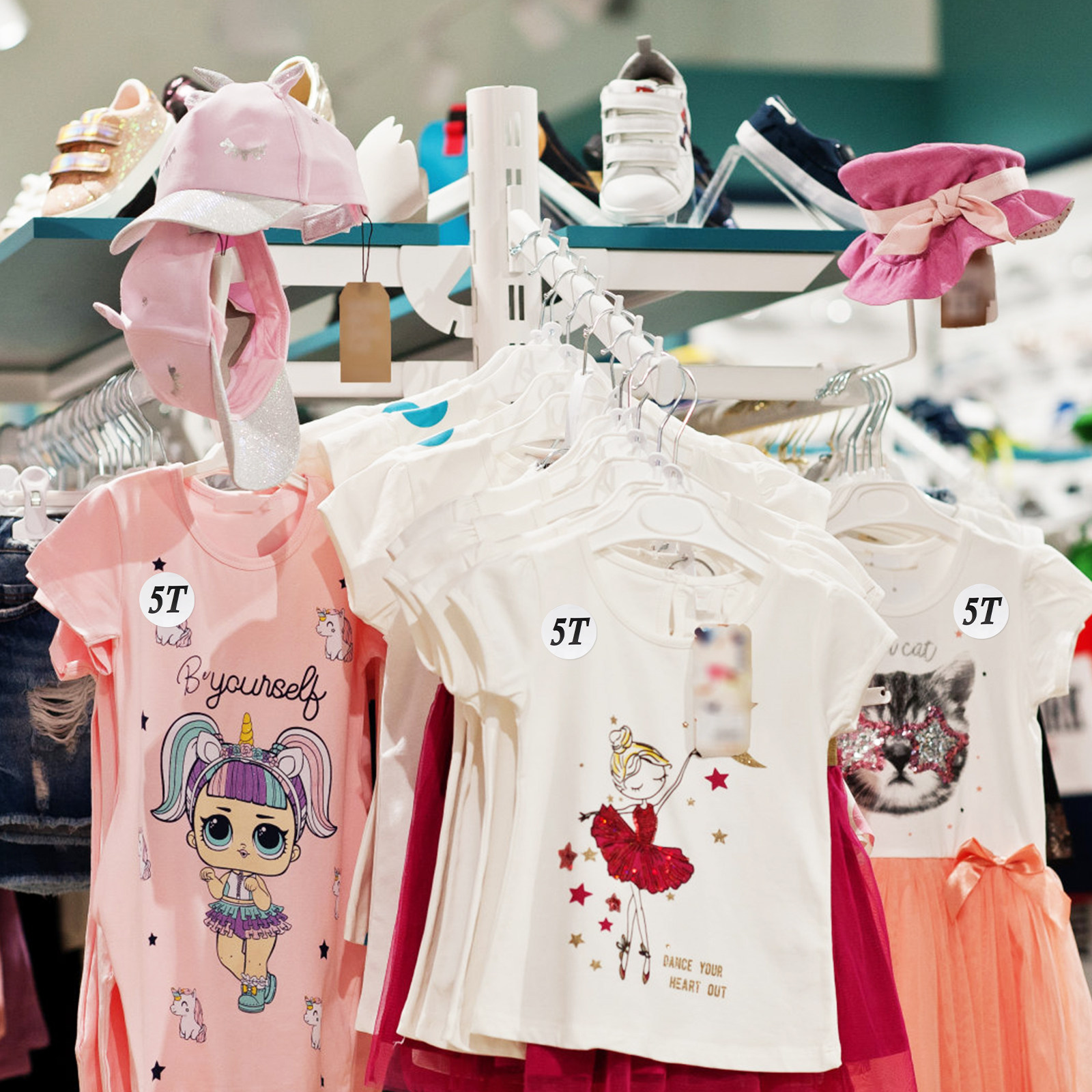ملصق دائري ذاتي اللصق لتحديد م - مراجعة Baby Clothing Factory Shop وسعره