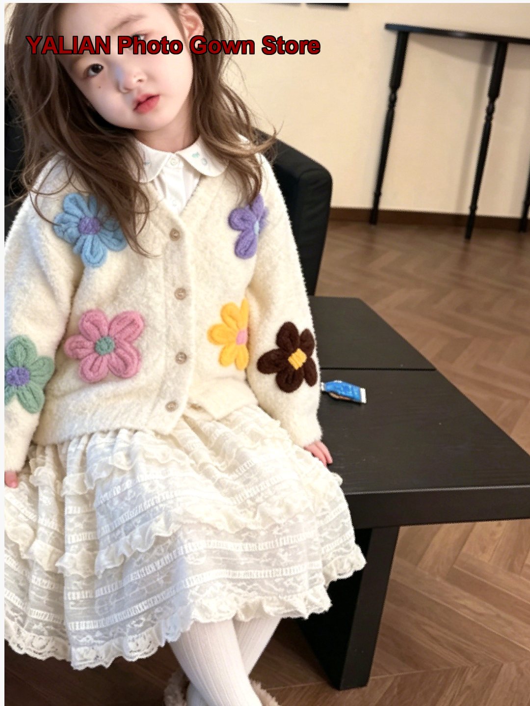 معطف محبوك بأسلوب مريح للفتيات - مراجعة Baby Clothing Unique وسعره