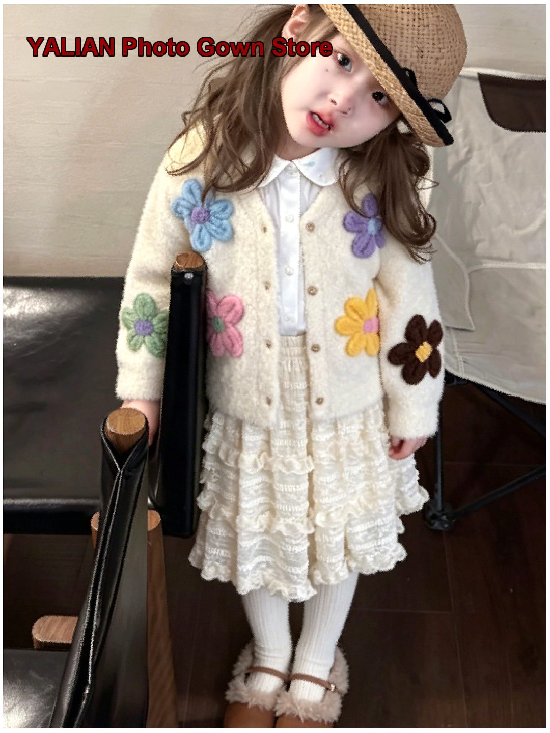 معطف محبوك بأسلوب مريح للفتيات - مراجعة Baby Clothing Unique وسعره