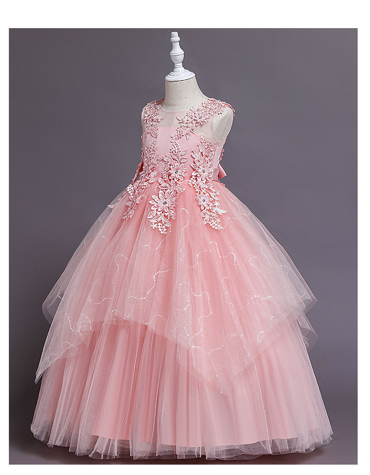 فستان زفاف وصيفة العروس للفتيا - مراجعة Baby Clothing Girls وسعره
