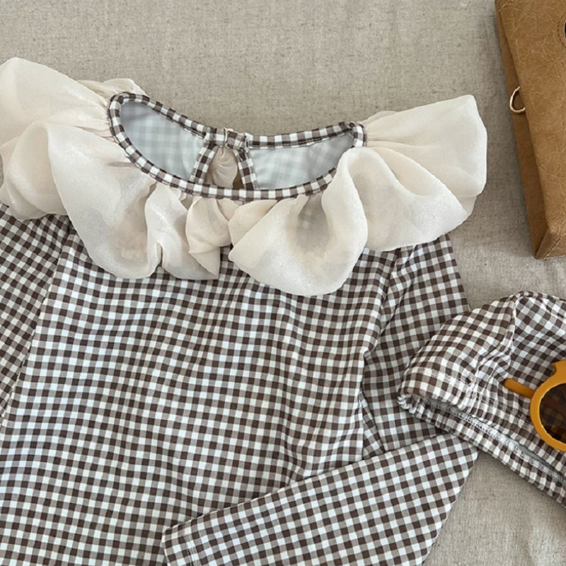 أزياء طفلة لباس سباحة مع قبعة  - مراجعة Baby Clothing Hawaii وسعره