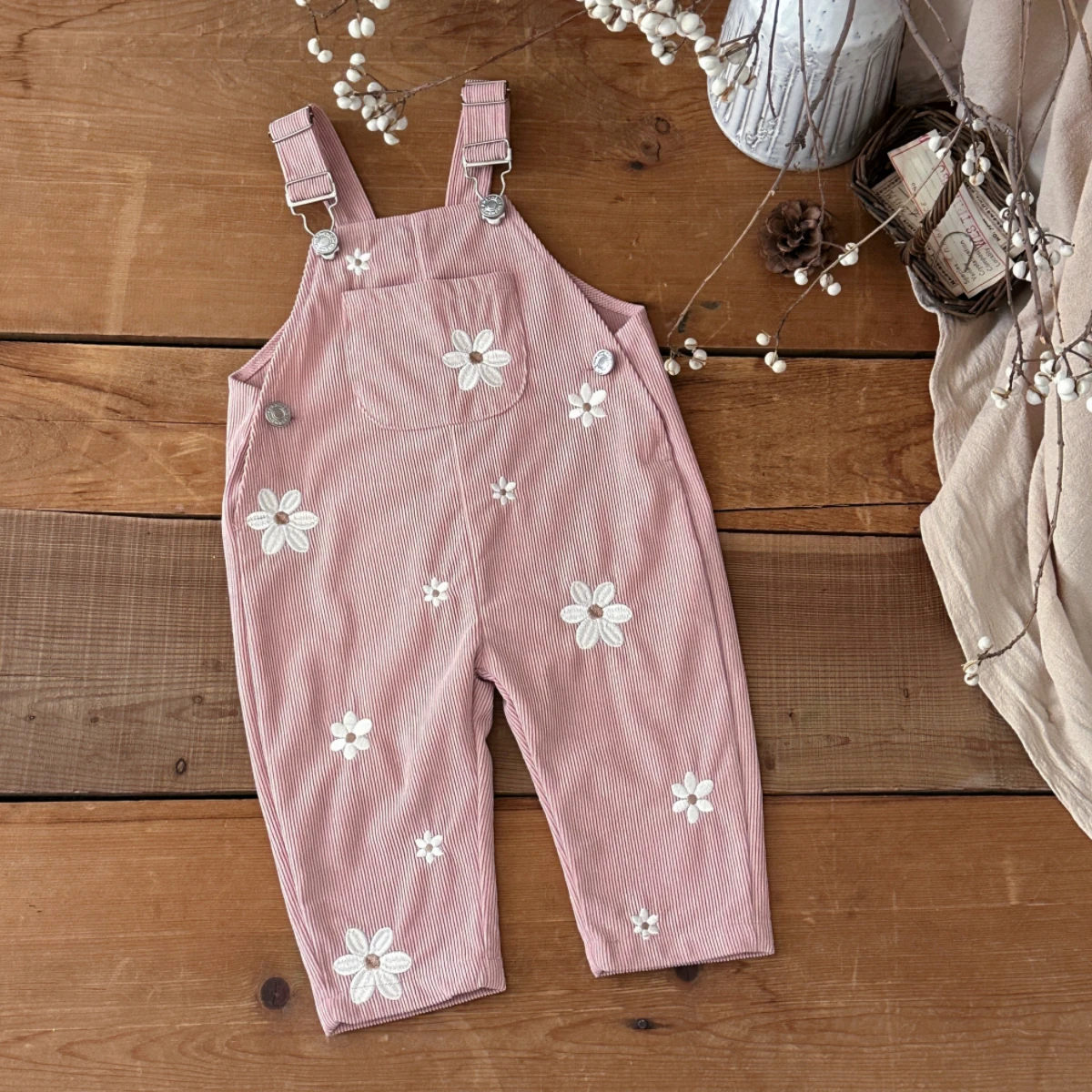 أفرول أطفال على الطراز الكوري  - مراجعة Baby Overall Denim وسعره